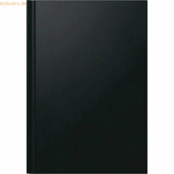 rido idé Buchkalender "Ultraplan", immerwährend, schwarz (6250001)