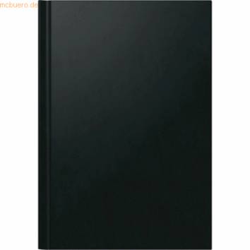 rido idé Buchkalender "Ultraplan", immerwährend, schwarz (6250001)