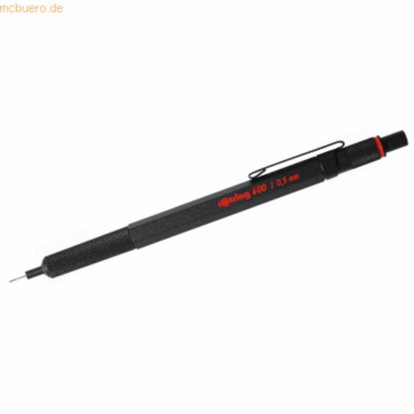 Rotring 1904443, Schwarz, Metall, HB, 0,5 mm