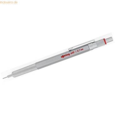 Rotring 1904444, Silber, Metall, HB, 0,7 mm-0