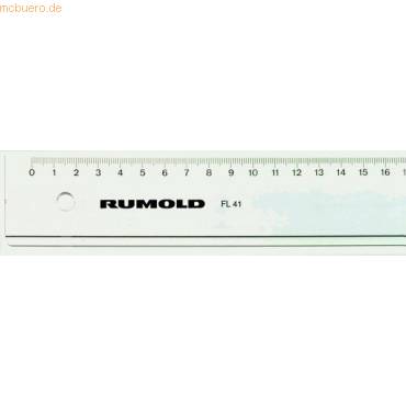 Lineal Kunststoff leicht getönt 20cm-0