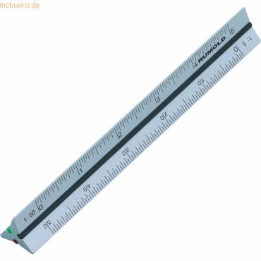 RUMOLD - Dreikantlineal 10 cm