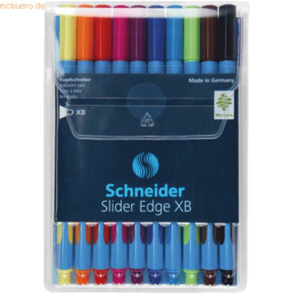 Kugelschreiber Slider Edge XB 10 Farben