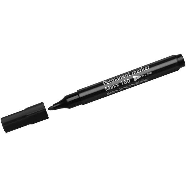 Permanentmarker Maxx 160 Rundspitze 1-3mm schwarz-1