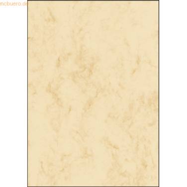 MARMORPAP.A5 90G BEIGE 100BL.