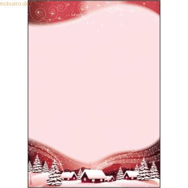 Designpapier Weihnachten A4 90g/qm 100 Blatt Silent Night-0