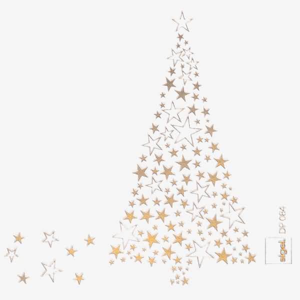 sigel Weihnachts-Motiv-Papier Golden Tree", A4, 90 g/qm (8203378)-1