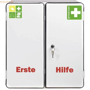 Verbandschrank Hamburg-Rom leer weiß-0