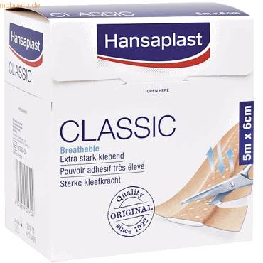Wundpflaster Hansaplast Classic Standard 5mx6cm-1