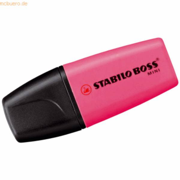 Textmarker Boss Mini pink