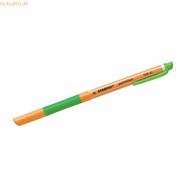STABILO Gel-Roller pointVisco, Strichstärke: 0,5 mm,lindgrün (5654121)-1
