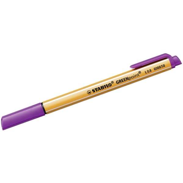 Feinschreiber GREENpoint 0,8mm lila - Artikel: 303214342-1