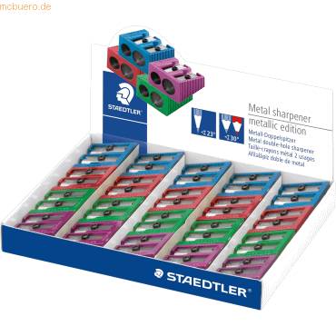 Doppelspitzer Metall Keilform sortiert-0