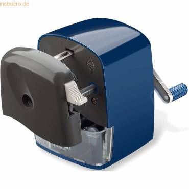 Spitzmaschine mit Kurbel Kunststoff blau-1