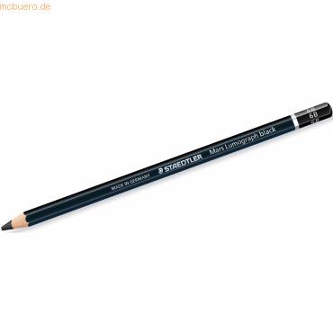 STAEDTLER Bleistift Mars Lumograph black, Härtegrad: 6B-0