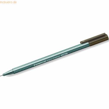 Fineliner triplus 0,3mm Sepia coloriert-0