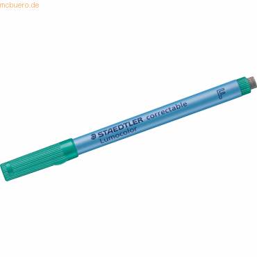 Folienstift Lumocolor correctable F grün-0