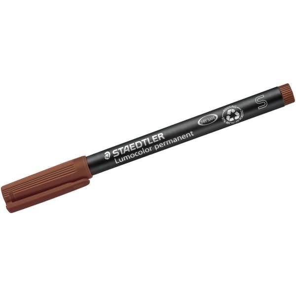 Folienstift Lumocolor S permanent braun-0