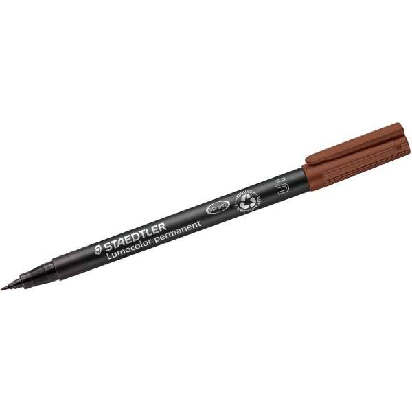 Folienstift Lumocolor S permanent braun-1
