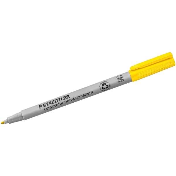 Folienstift Lumocolor M nonpermanent gelb-1