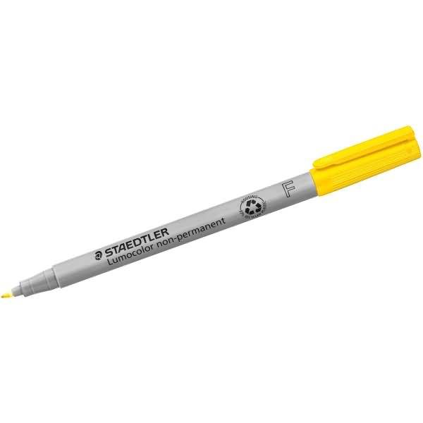 Folienstift Lumocolor F nonpermanent gelb-1