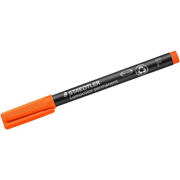 Folienstift Lumocolor F permanent orange-0