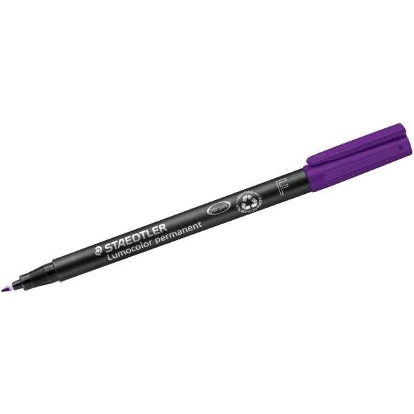 Folienstift Lumocolor F permanent violett-1