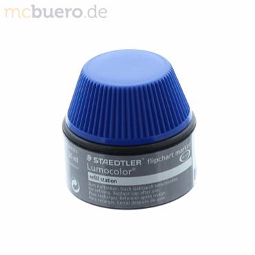 Nachfülltinte Flipchartmarker blau-0