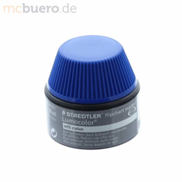 Nachfülltinte Flipchartmarker blau