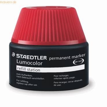 Nachfülltinte Lumocolor permanent rot-0