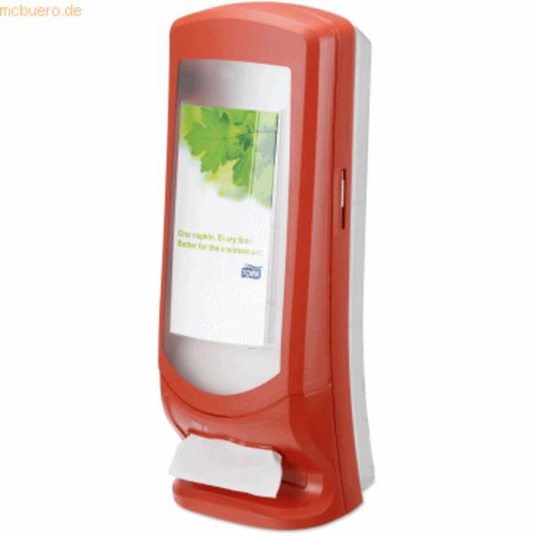 Serviettenspender Xpressnap Steh-/Wandspender Kunststoff rot