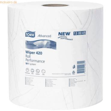 Wischtücher Advanced 420 Performance 2-lagig 23,5x34cm/510m weiß-0