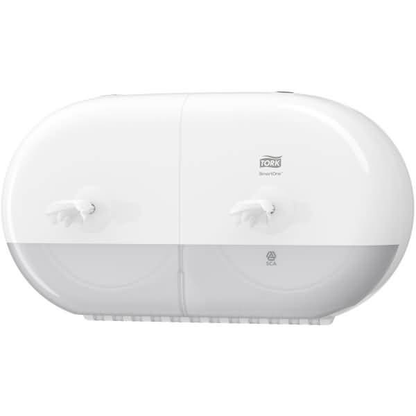 Doppelrollenspender SmartOne Mini T9 Kunststoff weiß-1