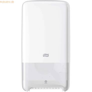 Toilettenpapier-Spender Compact für Midi Toilettenpapier T6 weiß-0