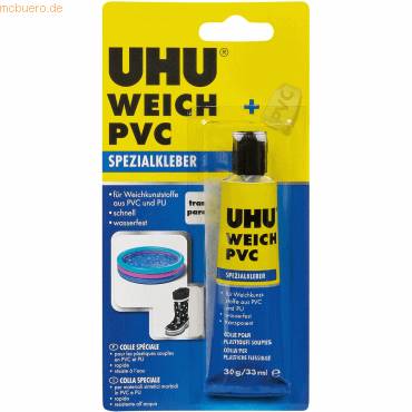 Kunststoffkleber Weich PVC Tube 30g-0