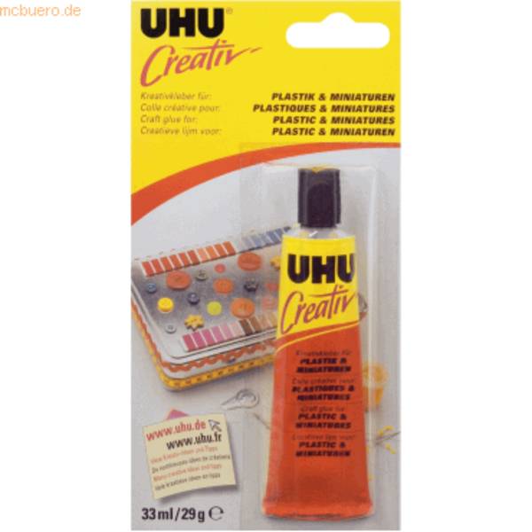 Spezialklebstoff Creativ Plastik und Miniaturen Tube 33ml