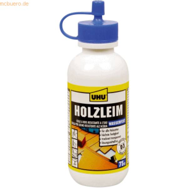 Holzleim Wasserfest D3 Flasche 75g