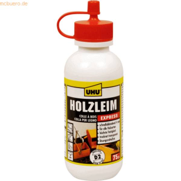 Holzleim Express EN204 (D2) Flasche 75g