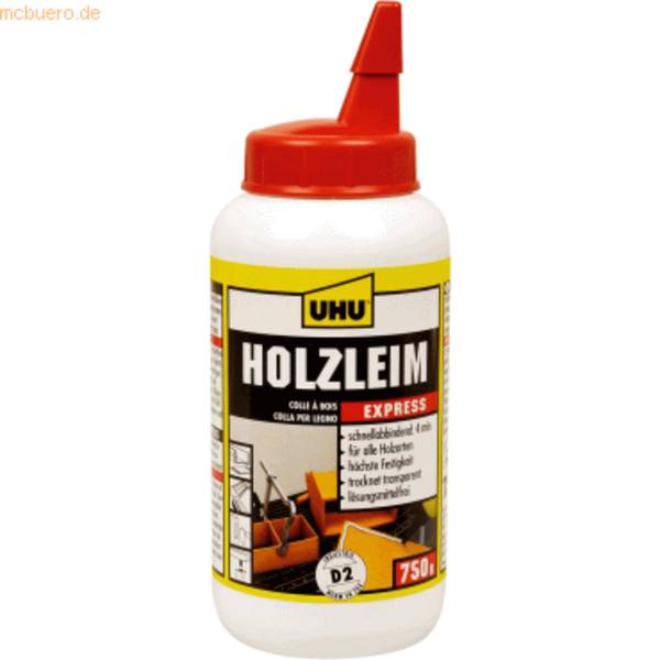 Holzleim Express EN204 (D2) Flasche 750g