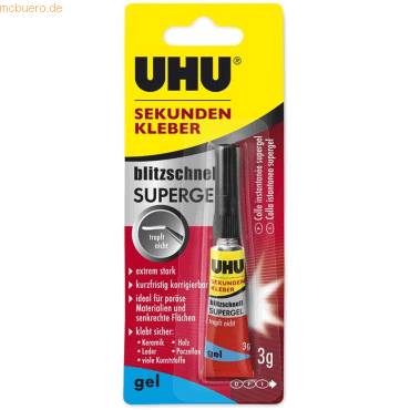 Sekundenkleber blitzschnell Supergel Tube 3g-0