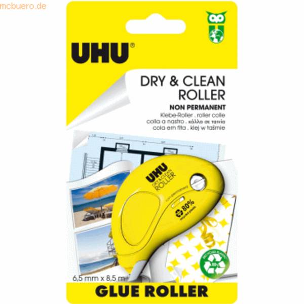 UHU Kleberoller Glue 50520 non perm. Einweg Bl.