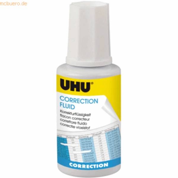 Korrekturfluid Correction Fluid 20 ml weiß