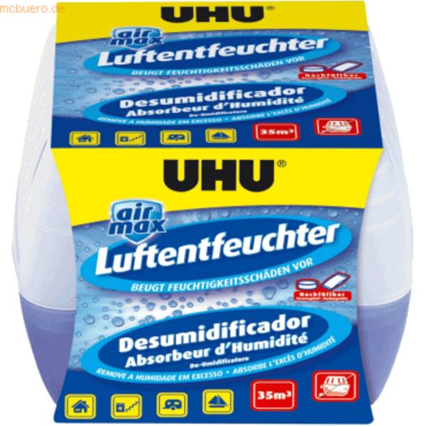 Luftentfeuchter Airmax Originalpackung mit Beutel 450g