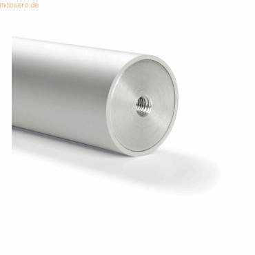 Aluminiumstandrohr eloxiert Höhe 1800mm 40x2mm silber-1