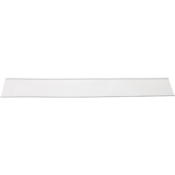 Einsteckschiene magnetisch 420x34mm VE=1 Stück weiß