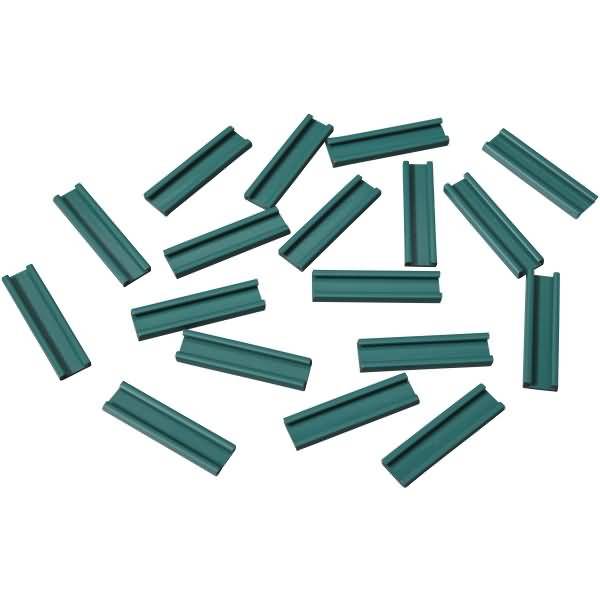 Einsteckschiene magnetisch 40x9,5mm VE=18 Stück grün