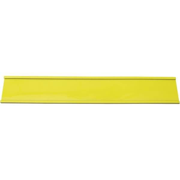 Einsteckschiene magnetisch 420x34mm VE=1 Stück gelb