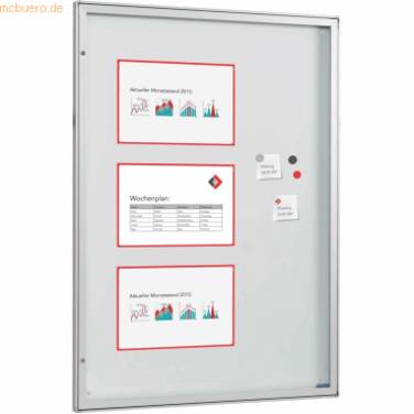 Plakatvitrine A2 quer 67x49,5x3cm abschließbar