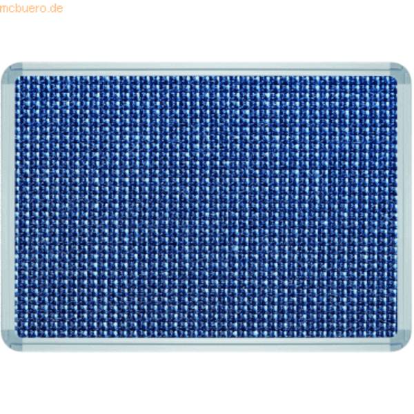 Stellwandtafel exclusiv Textil B1200xH2000xT22mm blau