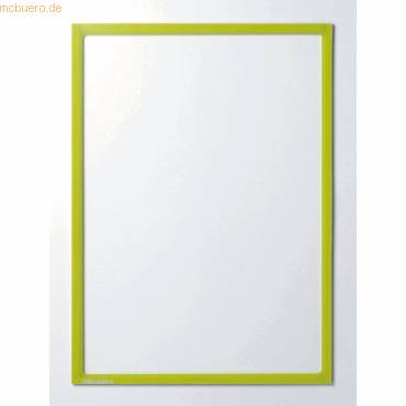 Infotasche magnetisch für DIN A5 225x163mm VE=5 Stück gelb-0